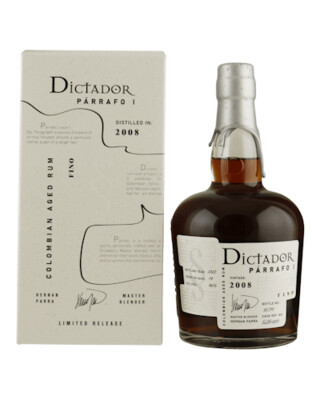 Dictador Parrafo 1 - Vintage 2008 - Fino Sherry Cask - 46%