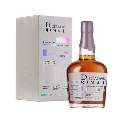 Dictador Rima 1  -  Vintage 2002 - American Oak Cask - 42%