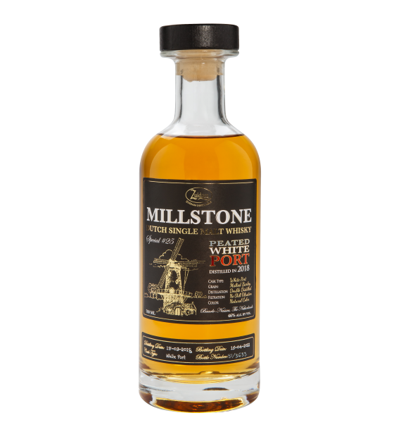 Millstone Peated White Port - Distilled in 2018 - #25 - 46% Millstone Peated White Port - Distilled in 2018 - #25 - 46%