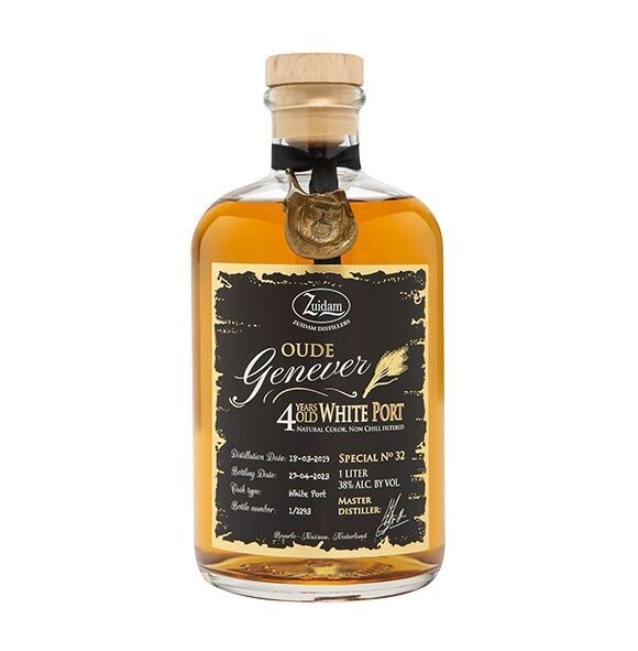 Zuidam Oude Genever - 4 years - White Port - Special #32 - 38% Zuidam Oude Genever - 4 years - White Port - Special #32 - 38%