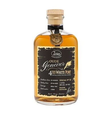 Zuidam Oude Genever - 4 years - White Port - Special #32 - 38% Zuidam Oude Genever - 4 years - White Port - Special #32 - 38%