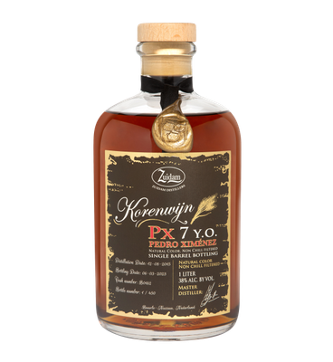Zuidam Korenwijn Pedro Ximénez 7 years - Single Barrel - 38%