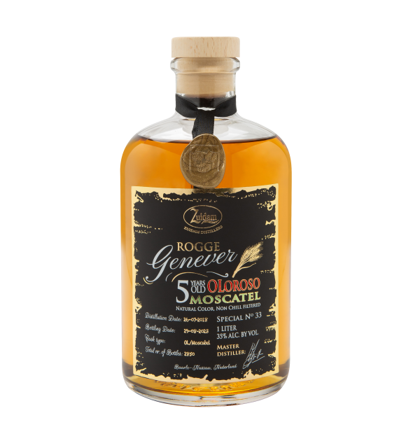 Zuidam Rogge Genever - Oloroso Moscatel - 5 years - Special #33 - 35% Zuidam Rogge Genever - Oloroso Moscatel - 5 years - Special #33 - 35%