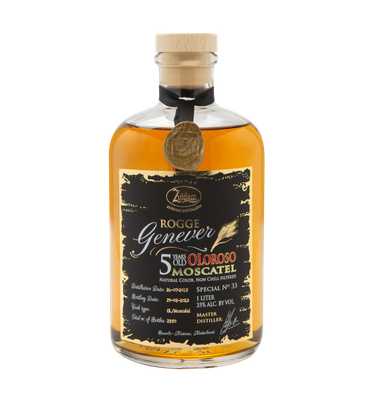 Zuidam Rogge Genever - Oloroso Moscatel - 5 years - Special #33 - 35%