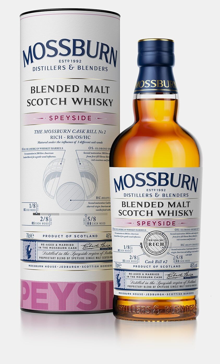 Mossburn Speyside Blended Malt - No.2 - 46% Mossburn Speyside Blended Malt - No.2 - 46%