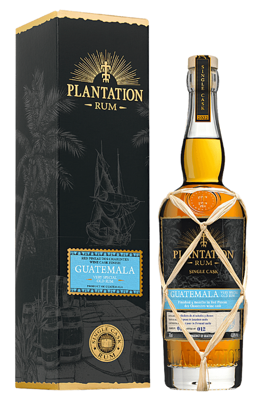 Plantation Guatemala - Single Cask rum - Red Pineau de Charentes Finish - 42.8%