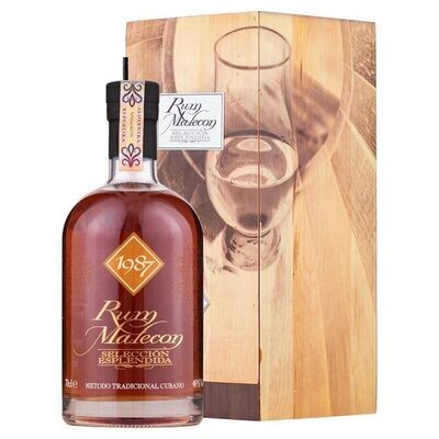 Ron Malecon - Reserva - Seleccion Esplendida - in houten kist - 40% Ron Malecon - Reserva - Seleccion Esplendida - in houten kist - 40%