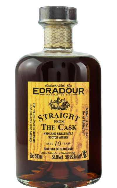 Edradour Straight from the cask - 58.9% Edradour Straight from the cask - 58.9%