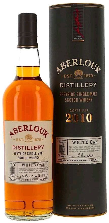 Aberlour 2010 (gebotteld 2020) - White Oak Cask Maturation Whisky - 40% Aberlour 2010 (gebotteld 2020) - White Oak Cask Maturation Whisky - 40%