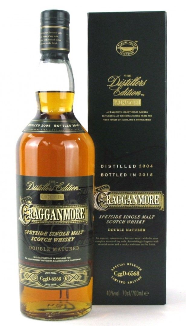 Cragganmore Distillers Edition - 2004 - 2016 - 40% Cragganmore Distillers Edition - 2004 - 2016 - 40%