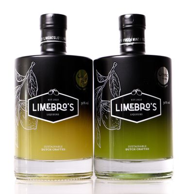 Lime Bro's Fresh Mint & Limebro's Limoncello - 30% - Combideal 2x 0.50 ltr.