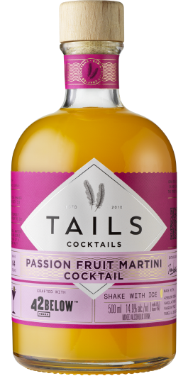 Tails Passion Fruit Martini Tails Passion Fruit Martini