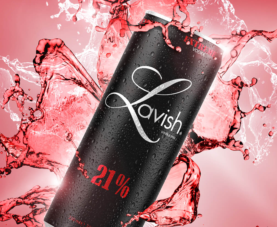 Lavish Extreme Vodka Mix 21% - alleen op bestelling van een hele tray Lavish Extreme Vodka Mix 21% - alleen op bestelling van een hele tray
