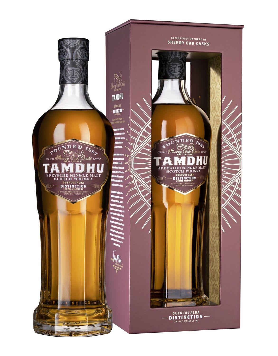 Tamdhu Quercus Alba Distinction - Limited Release 002 - 48% Tamdhu Quercus Alba Distinction - Limited Release 002 - 48%