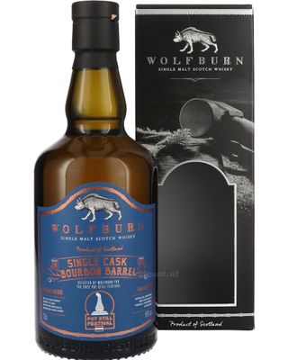 Wolfburn - Single Bourbon Cask - The 2022 Pot Still Festival - 50%