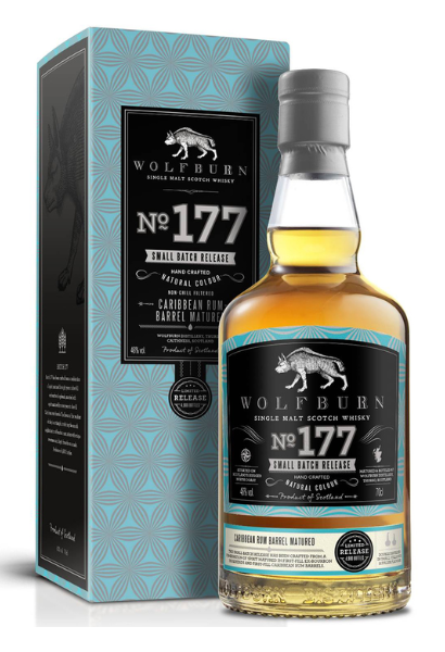 Wolfburn - Small Batch No 177 - Caribbean Rum Barrel - 46% Wolfburn - Small Batch No 177 - Caribbean Rum Barrel - 46%