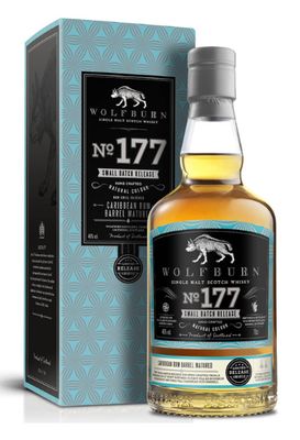 Wolfburn - Small Batch No 177 - Caribbean Rum Barrel - 46%