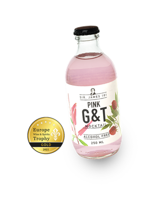 Sir James Pink G&T - 0.0% alc.