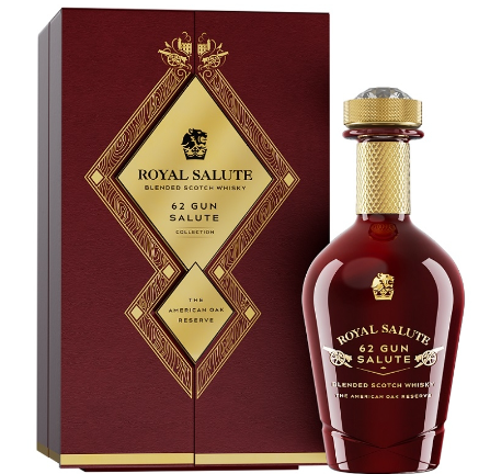 Chivas Regal Royal Salute - 62 Gun Salute - The American Oak Reserve - 43% Chivas Regal Royal Salute - 62 Gun Salute - The American Oak Reserve - 43%