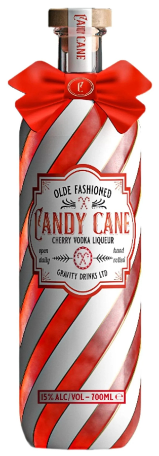 Candy Cane Cherry Vodka Liqueur - 15% Candy Cane Cherry Vodka Liqueur - 15%