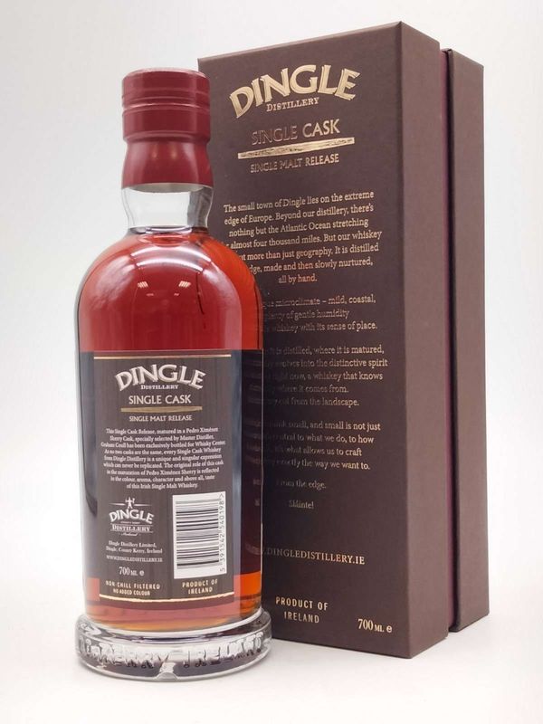Dingle Single Cask - PX - Whisky Center botteling - 58.5%