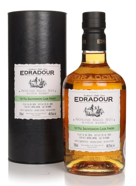 Edradour 11 (2012/2023) - Sauvignon Blanc Cask - St. Michael Eppan - 48.2% Edradour 11 (2012/2023) - Sauvignon Blanc Cask - St. Michael Eppan - 48.2%