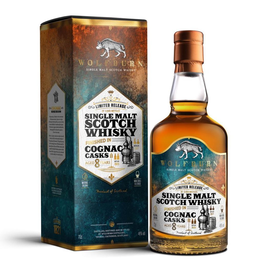 Wolfburn Cognac Cask Finish - 46% Wolfburn Cognac Cask Finish - 46%