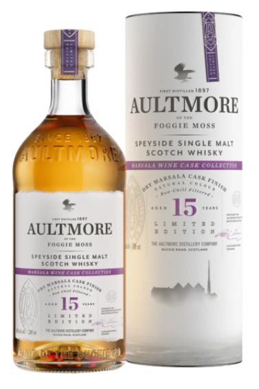 Aultmore  - 15 years - Ruby Marsala Cask finish - 46%