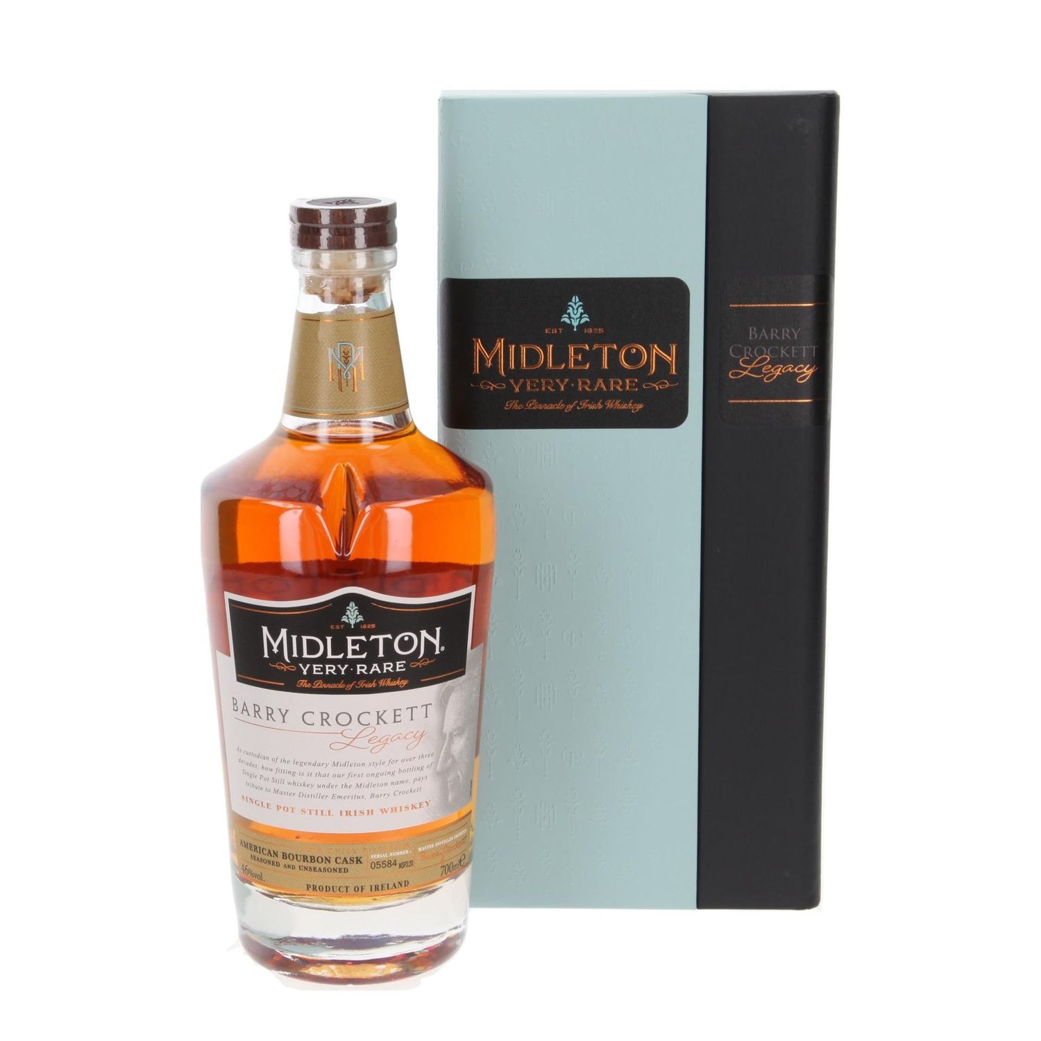Midleton Barry Crockett Legacy Whiskey - 46% Midleton Barry Crockett Legacy Whiskey - 46%