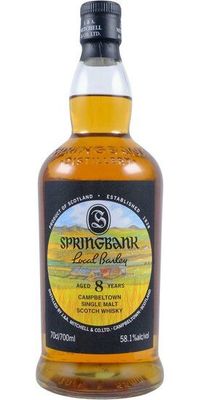 Springbank Local Barley - 8 years - 58,1%