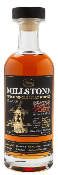 Millstone Single Malt - Special No 28 - Peated Tawny Port 2018 - 46% Millstone Single Malt - Special No 28 - Peated Tawny Port 2018 - 46%