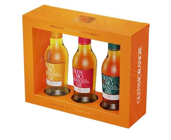 Glenmorangie Tastingset 12 - 13 - 14 years - 3 x 10cl. Glenmorangie Tastingset 12 - 13 - 14 years - 3 x 10cl.
