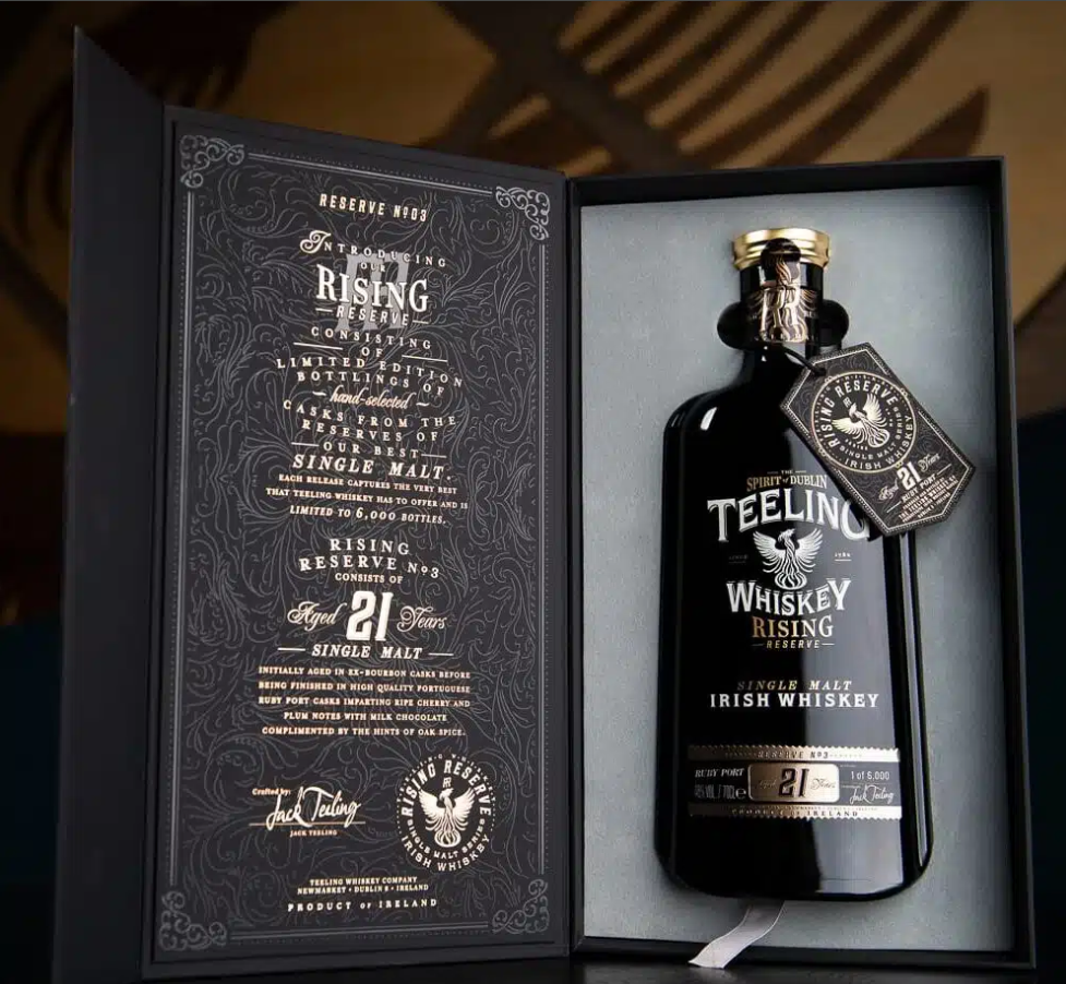 Teeling 21 Years - Rising Reserve No. 3 - Ruby Port Cask - 46% Teeling 21 Years - Rising Reserve No. 3 - Ruby Port Cask - 46%