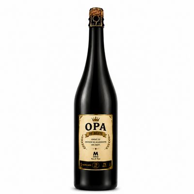Opa Bier - grote fles 0.75cl. Opa Bier - grote fles 0.75cl.