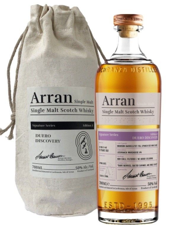 Arran - Signature Series Vol 3 - Duero Discovery - 50.0%. Arran - Signature Series Vol 3 - Duero Discovery - 50.0%.