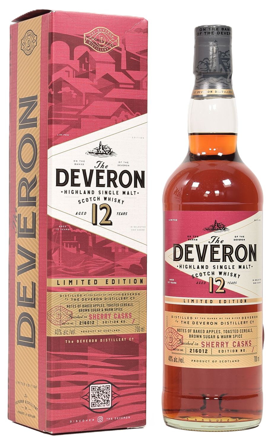 The Deveron 12 years - Limited Edition - Madeira Casks - 40% The Deveron 12 years - Limited Edition - Madeira Casks - 40%