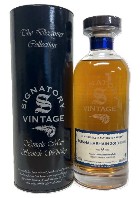 Signatory Vintage - Bunnahabhain 2013 (Staoisha) - 46% Signatory Vintage - Bunnahabhain 2013 (Staoisha) - 46%