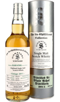 Signatory Vintage - Blair Athol 2011 - 46% Signatory Vintage - Blair Athol 2011 - 46%