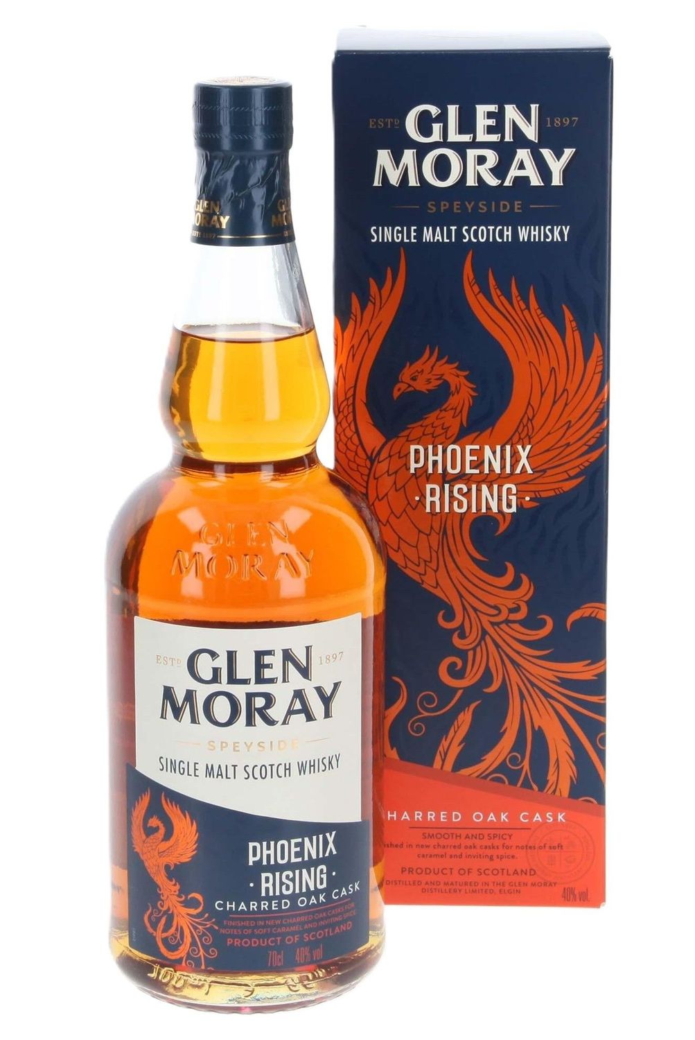 Glen Moray - Phoenix Rising - 40% Glen Moray - Phoenix Rising - 40%