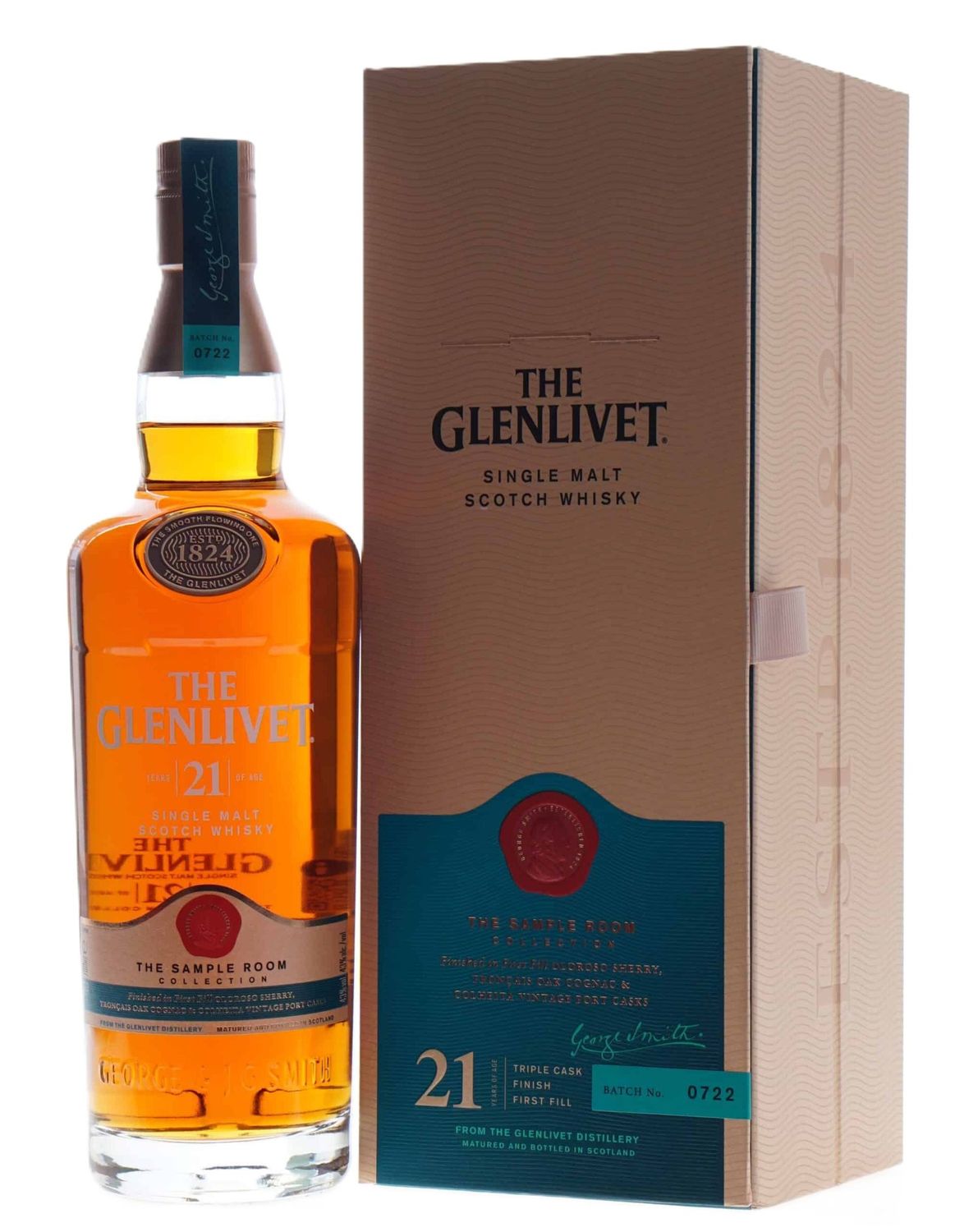 Glenlivet - The Sample Room Collection - 21 years - 43% Glenlivet - The Sample Room Collection - 21 years - 43%