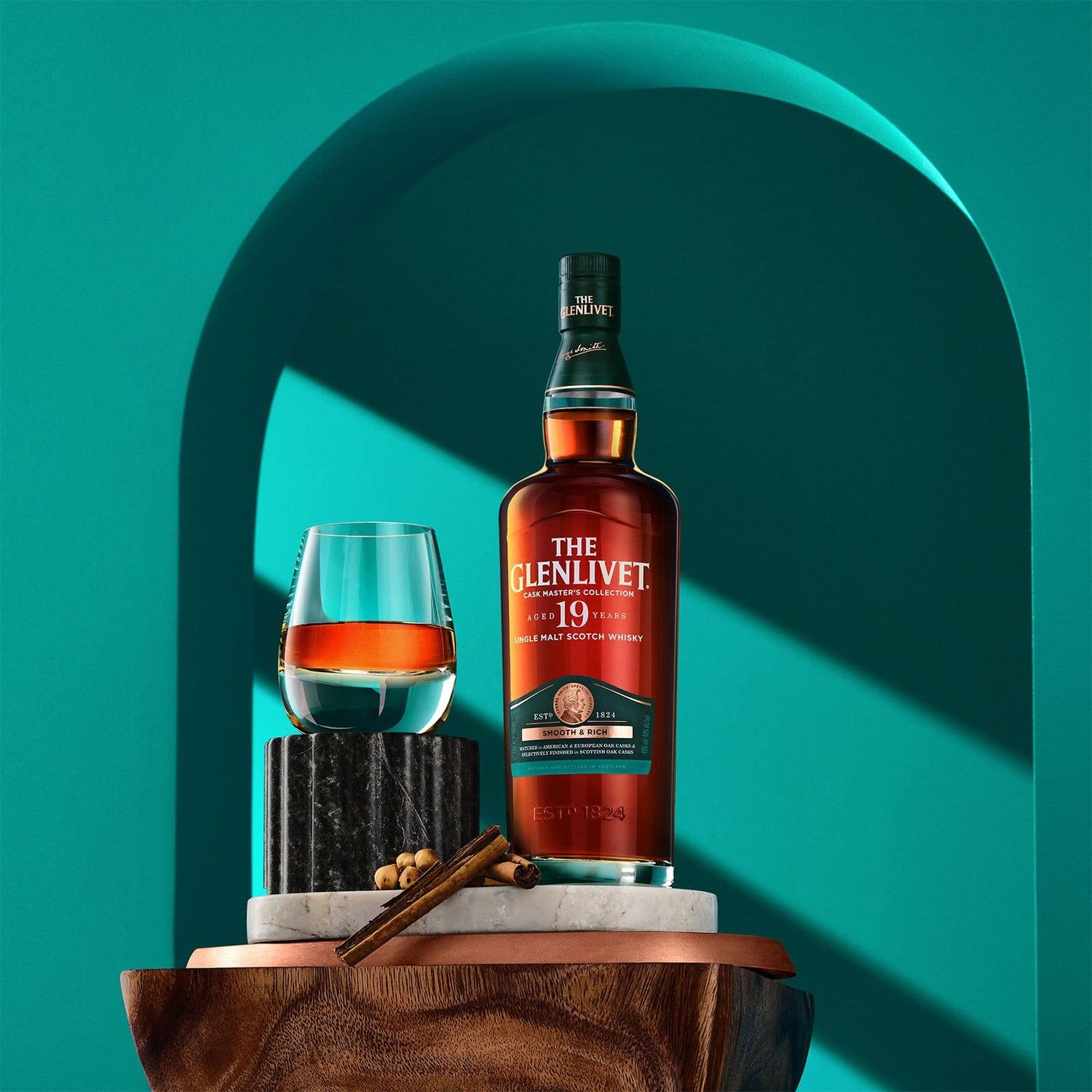 The Glenlivet - 19 Years - Travel Retail Exclusive - 48% The Glenlivet - 19 Years - Travel Retail Exclusive - 48%