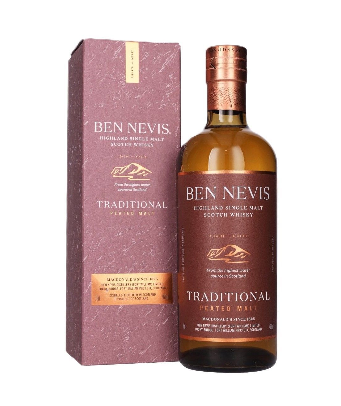Ben Nevis- Traditional Peated Malt - 46%