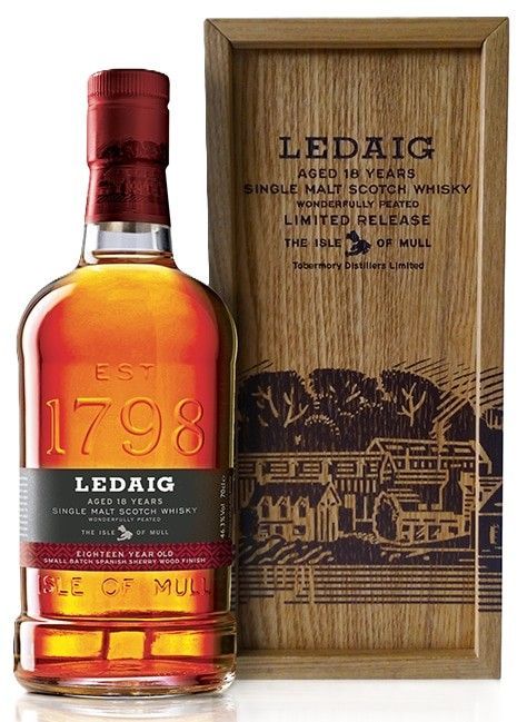 Ledaig limited release - 18 years - 46.3% Ledaig limited release - 18 years - 46.3%