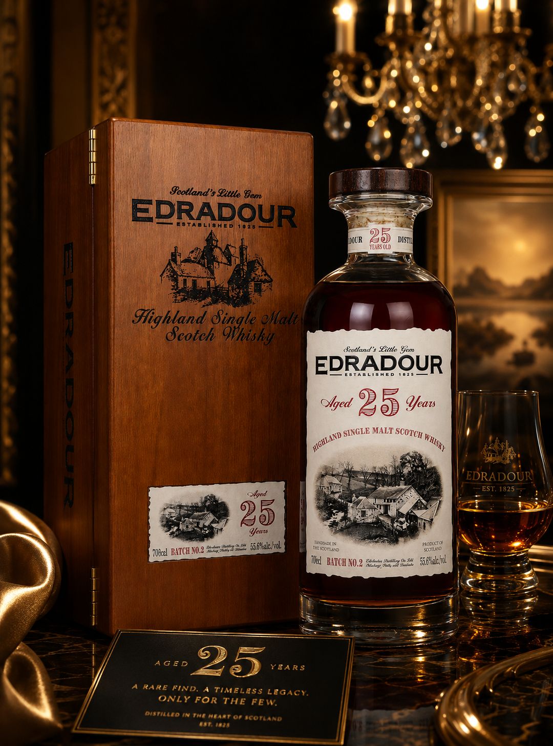 Edradour 25 years - Batch No2 - 55.6% Edradour 25 years - Batch No2 - 55.6%