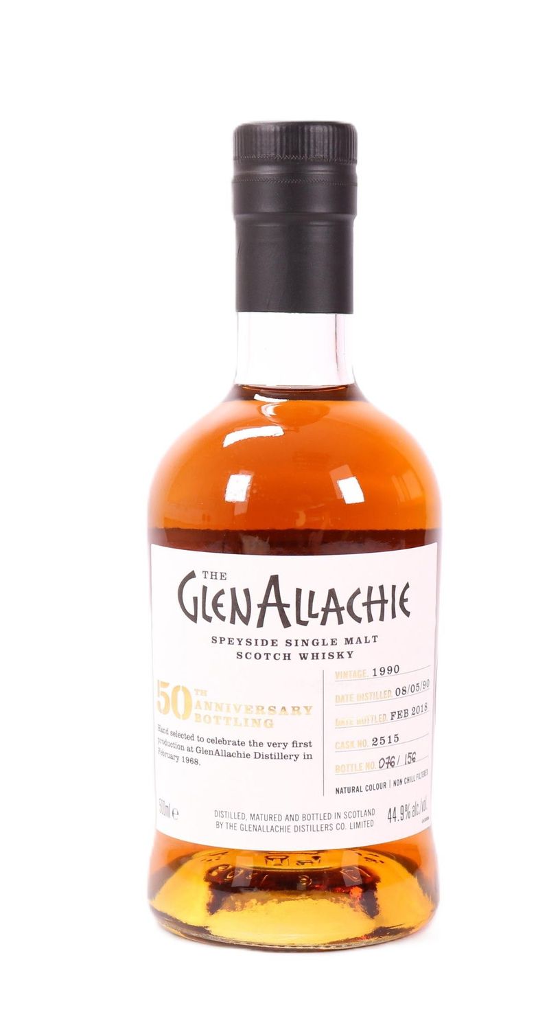 GlenAllachie 1990 - 50th Anniversary - Cask 2515 - 44.9% GlenAllachie 1990 - 50th Anniversary - Cask 2515 - 44.9%