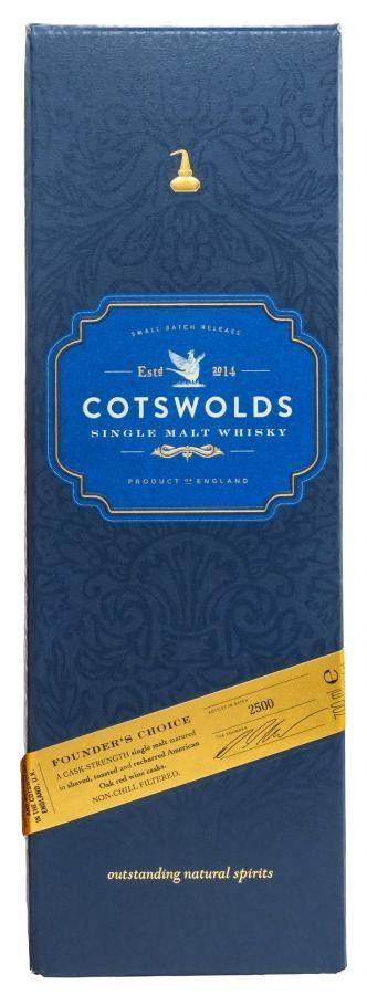 Cotswolds Single Malt - Founder’s Choice 2021 - 59.1% Cotswolds Single Malt - Founder’s Choice 2021 - 59.1%