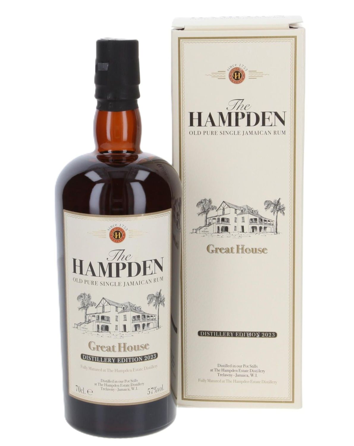 Hampden Estate - Great House - Distillery Edition 2023 - 57% Hampden Estate - Great House - Distillery Edition 2023 - 57%