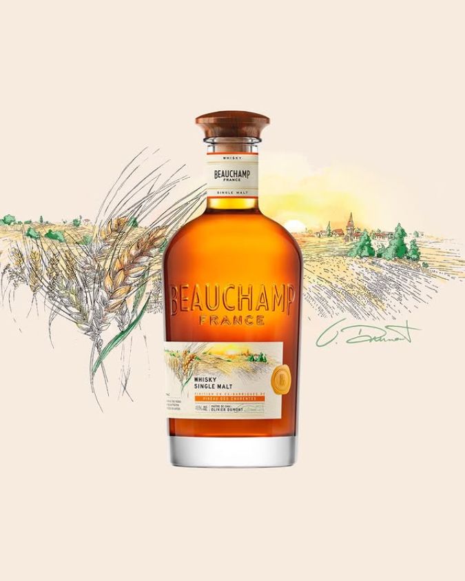 Beauchamp French Whisky - 46% Beauchamp French Whisky - 46%