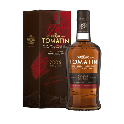 Tomatin "The Sherry Collection" 2006/17 years Pedro Ximénez Sherry Casks - 46%