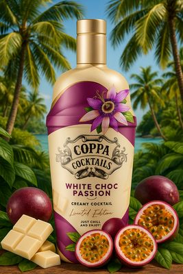 Coppa Cocktails - White Chocolate Passion - 11% alc.